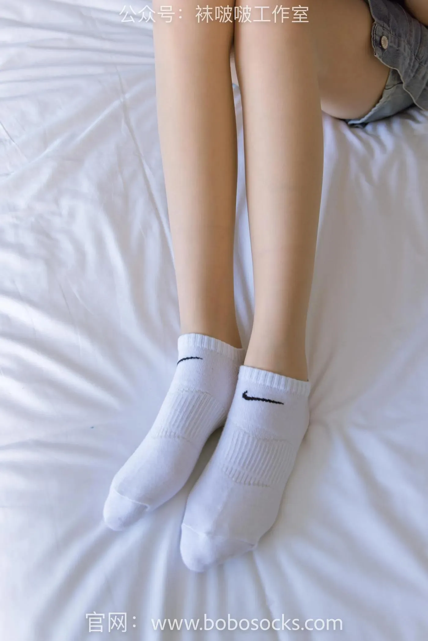 [BoBoSocks袜啵啵]NO.123 小甜豆-板鞋、白棉袜、肉丝 [140P]插图8